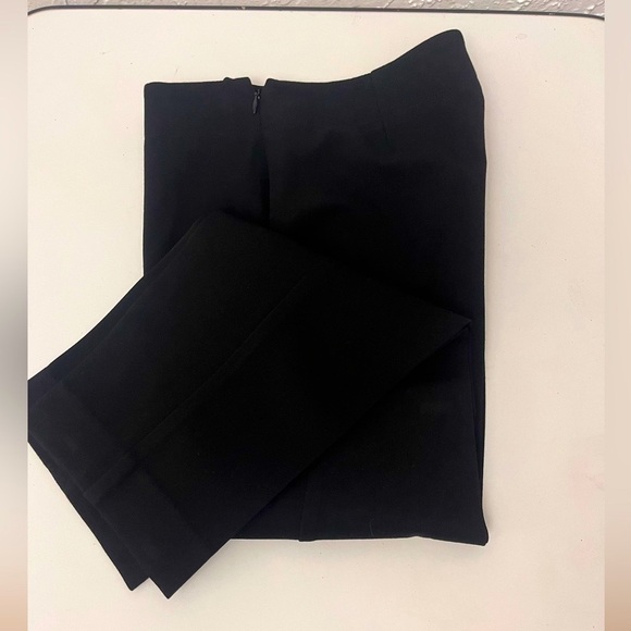 TALBOTS DRESS PANTS SIZE 2P PETITE BLACK - Picture 2 of 13